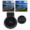 37mm CPL Cell Phone Camera Lens Filter Polarizing Multipurpose Circular Accessory with Clip