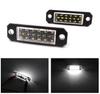 LED License Plate Lamps 2x550lm, Set of 2 Compatible with VW