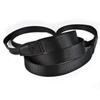 Slim Neck Strap Adjustable Length Shoulder Strap for Cameras [VKO] SLR/Mirrorless/Compact (Black