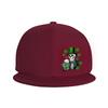 Скелет Лепрекон Пьет Пиво День Святого Патрика Кепка-Snapback Регулируемая Бейсболка для Взрослых