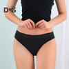 Women Panties Seamless Low Waist Elastic Good Breathability Underpants Butt-lifted Solid Color Moisture-wicking Briefs for Sport Work