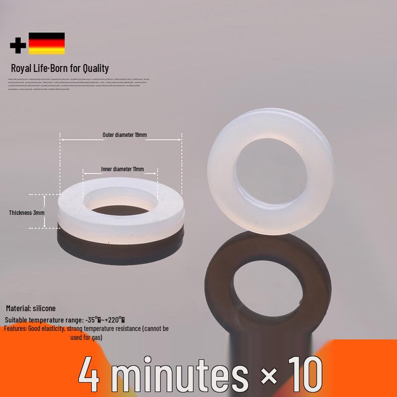 Силиконовая резиновая шайба 1 дюйм для водопроводных труб и счетчиков