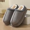 Fashion Autumn Winter 2025 Warm Fluffy Woman Slippers Soft Bottom Thick Plush Women Casual Platform House Indoor Cotton Shoes Slides