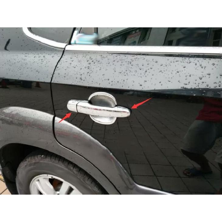 Для Hyundai Tucson 2005-2009 Хромированная Накладка на Внешнюю Ручку Двери 8 Шт.