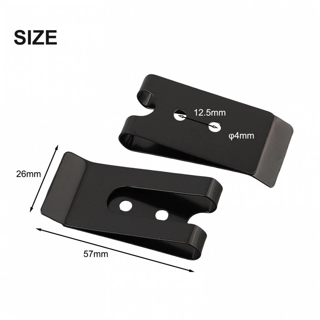 Accessories Belt Clip Hook Securing Clip 4mm 57*26mm