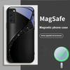 Блестящий золотой галактический чехол для телефона из стекла для Magsafe Samsung S25 S25 Edge S25Ultra S8 9 10 20 S21 Pro 22 Plus S23 FE S24 Ultra