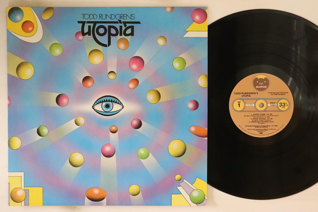 LP Record UTOPIA - Todd Rundgren's Utopia RNLP70865 BEARSVILLE 1974 US Rock Used