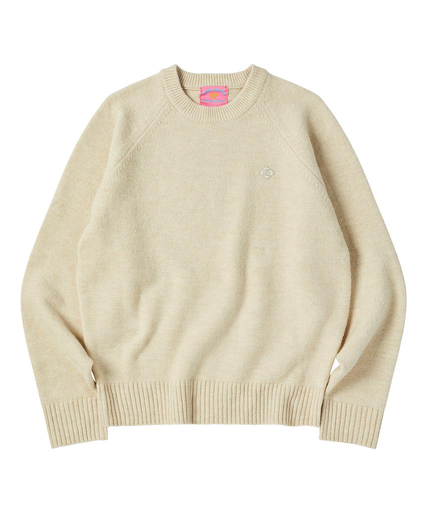 COMONINOZ Multi Tone Pullover [Cream]
