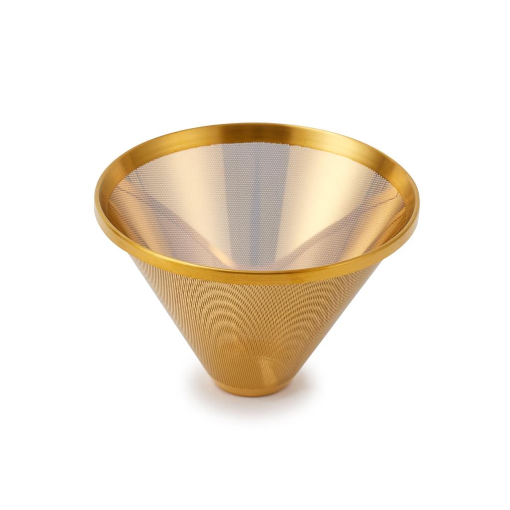 Siroca Cone-Type Fully Automatic Coffee Maker Cafe Bako PRO Titanium Coated Filter (Gold) SC-C251TCF(G) (Compatible Models: SC-C251/CM-6C261/SC-C271/S