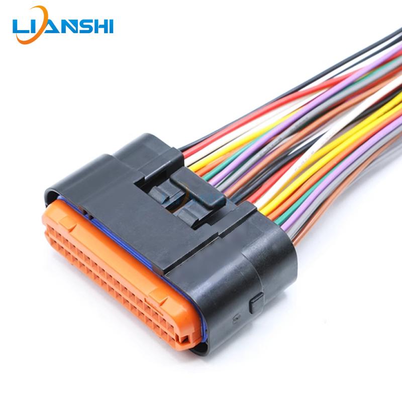 JAE type automotive waterproof connector MX23A12SF1 MX23A26NF1 PCB board end harness plug pin end