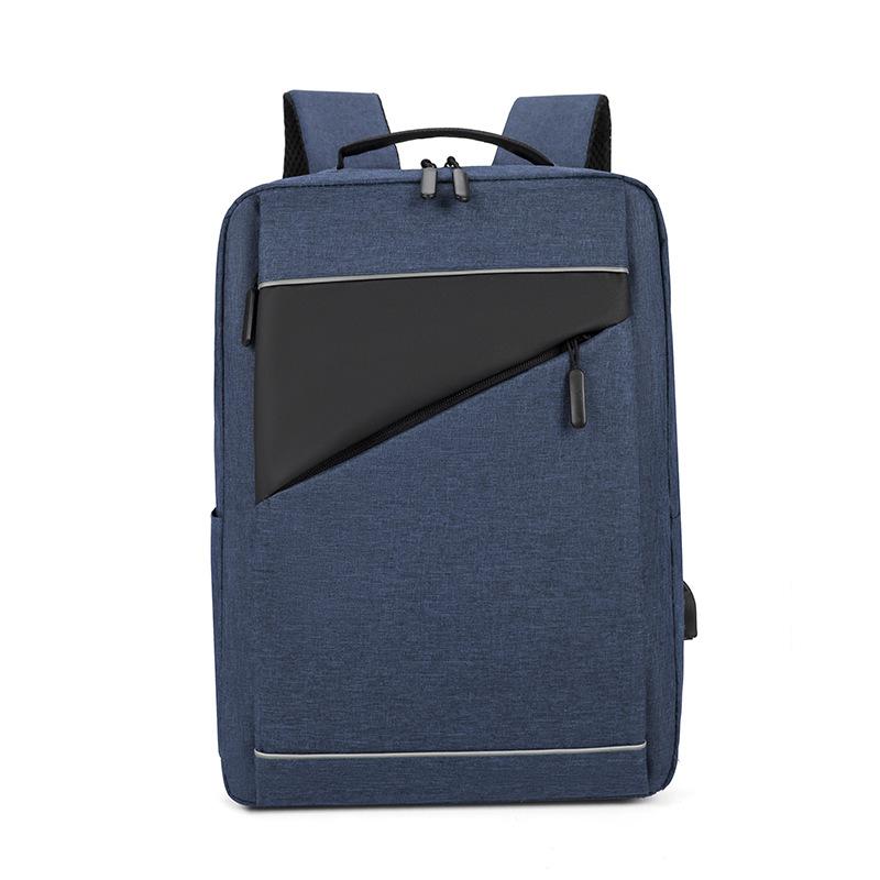 Новый унисекс однотонный водонепроницаемый и дышащий деловой модный повседневный универсальный рюкзак для повседневного использования