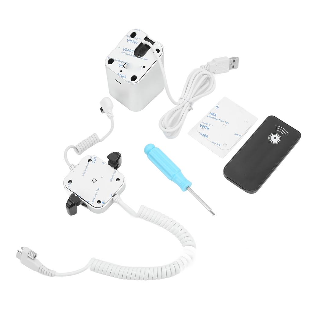 Phone Antitheft Display Stand Charging Function Nonslip Loud Sound Burglar Alarm Holder