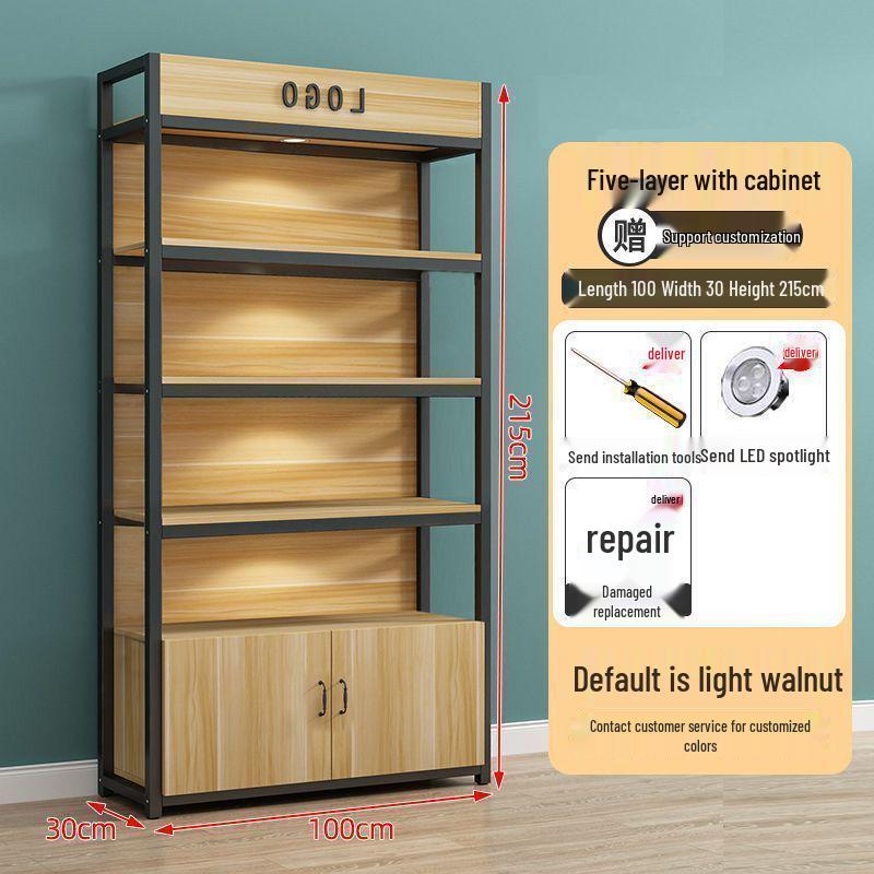Multi-layer Display Rack for Supermarkets and Cosmetics
