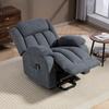 TV Chair with Lift Assist Electric Recliner with Reclining Function, Massage Function, 93x91x103 cm, Dark Gray