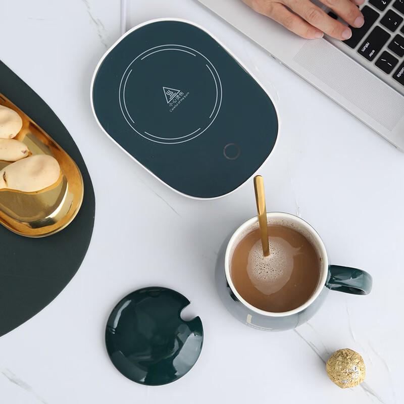 Wutuo L-Letter Thermostatic Ceramic Mug Gift Set