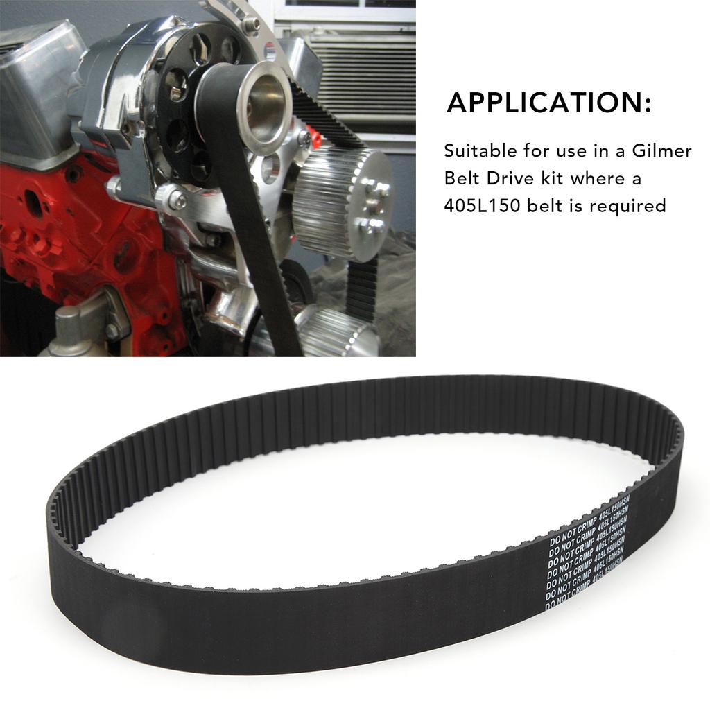 Heavy Duty Gilmer Belt 40.5in Aeroflow Gilmer Belt AF65 1003 Heavy Duty 1.5in Width Rubber Gilmer Drive Belt for 405L150 Belt