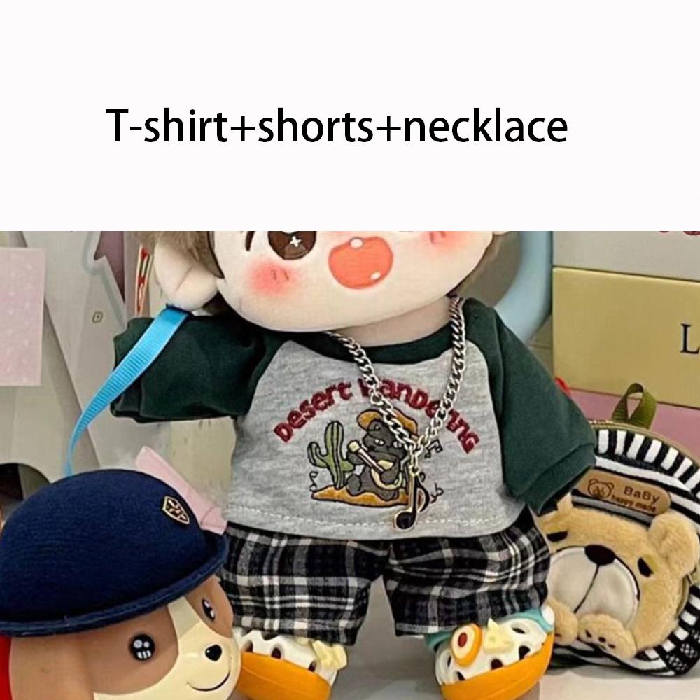 Крутой костюм для куклы-идола 20 см, одежда для куклы, сменный наряд, игра с переодеванием, миниатюрный набор с жилетом и брюками, реквизит для косплея и фотосессий