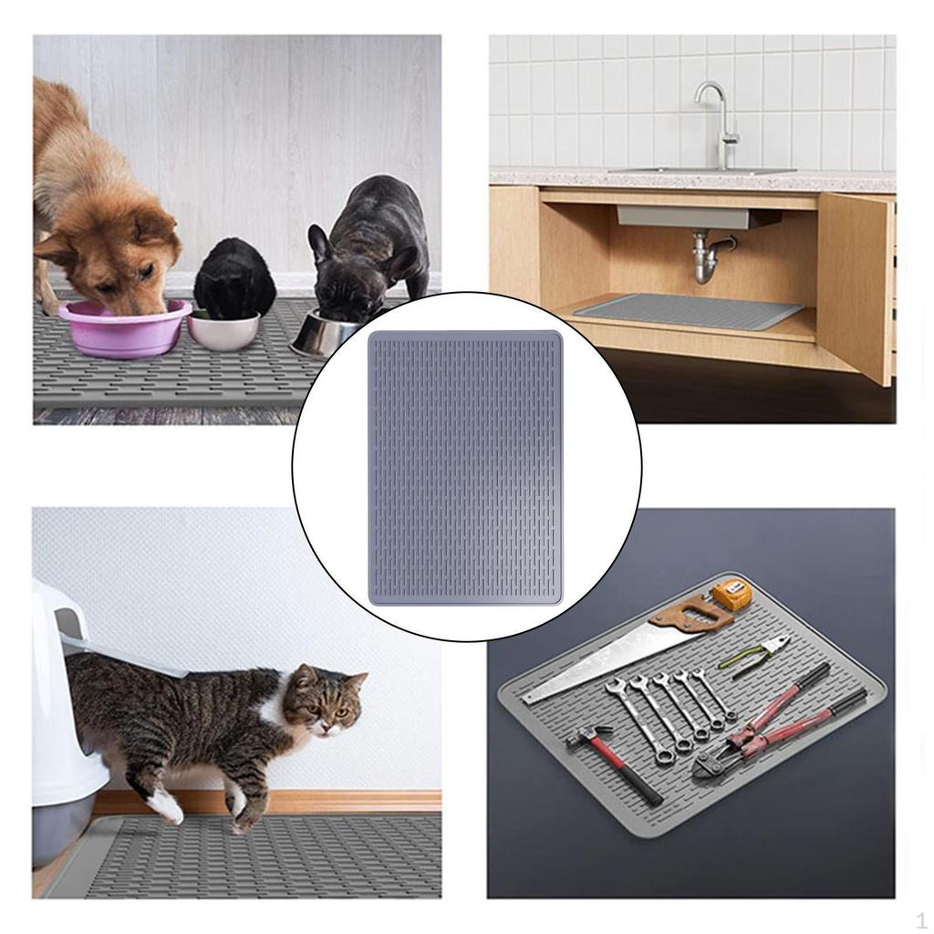 Силиконовый коврик-накладка для варочной панели, универсальный коврик для слива, теплоизоляция, сушка посуды для