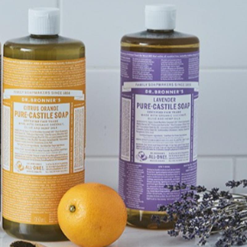 Dr. Bronner S Lavender Pure caStile Soap 950 Ml