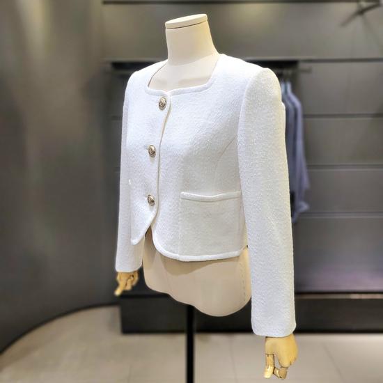 Women's Square Neck Short Jacket