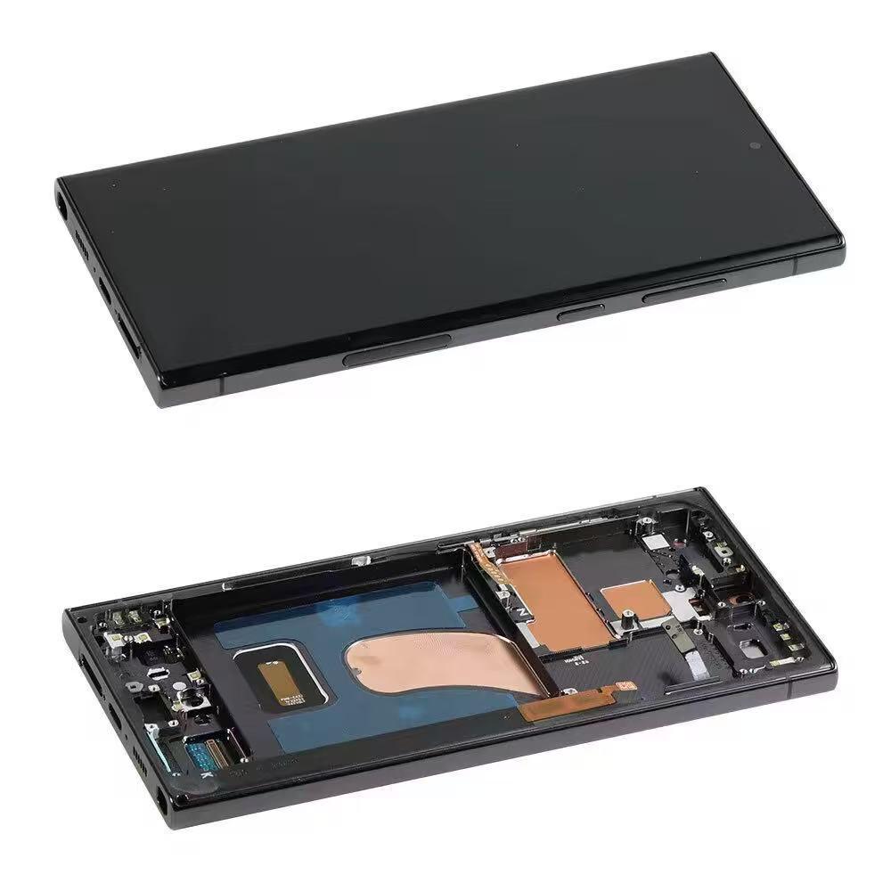 Совместимая сборка экрана для Samsung Galaxy S23 Ultra SM-S918B/SM-S918U Дисплей