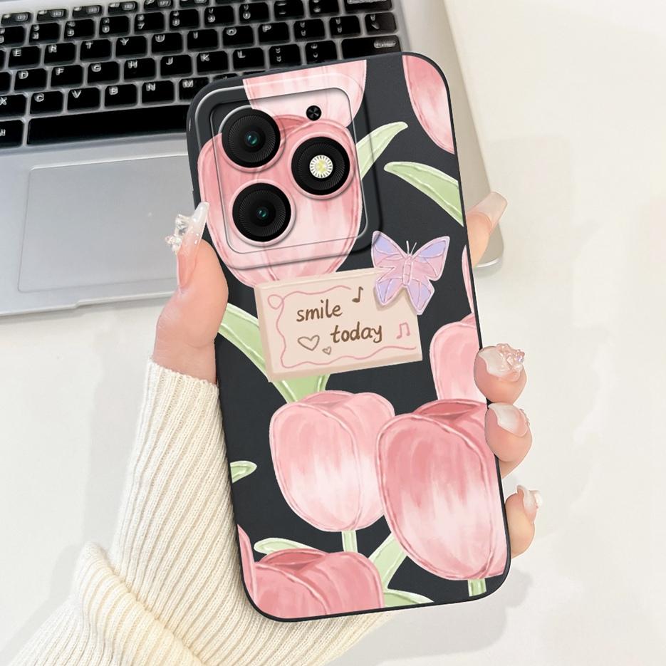 For Itel A50 Case Itel A50C Cute Fashion Cartoon Cover Soft TPU Phone Case For Itel A50C A 50 ItelA50 C Back Cover Fundas Bumper