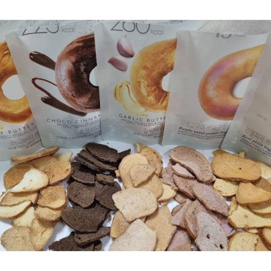 Olive Young Чипсы из бублика 60г (4 вкуса) / Чесночное масло / Медовое масло / Настоящая пицца / Шоколад с корицей / Корейские чипсы