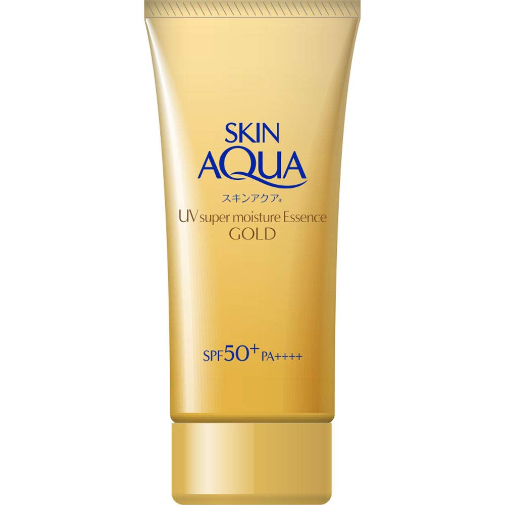Skin Aqua Super Moisture Essence Gold Солнцезащитный крем Белый 80г (х 1)