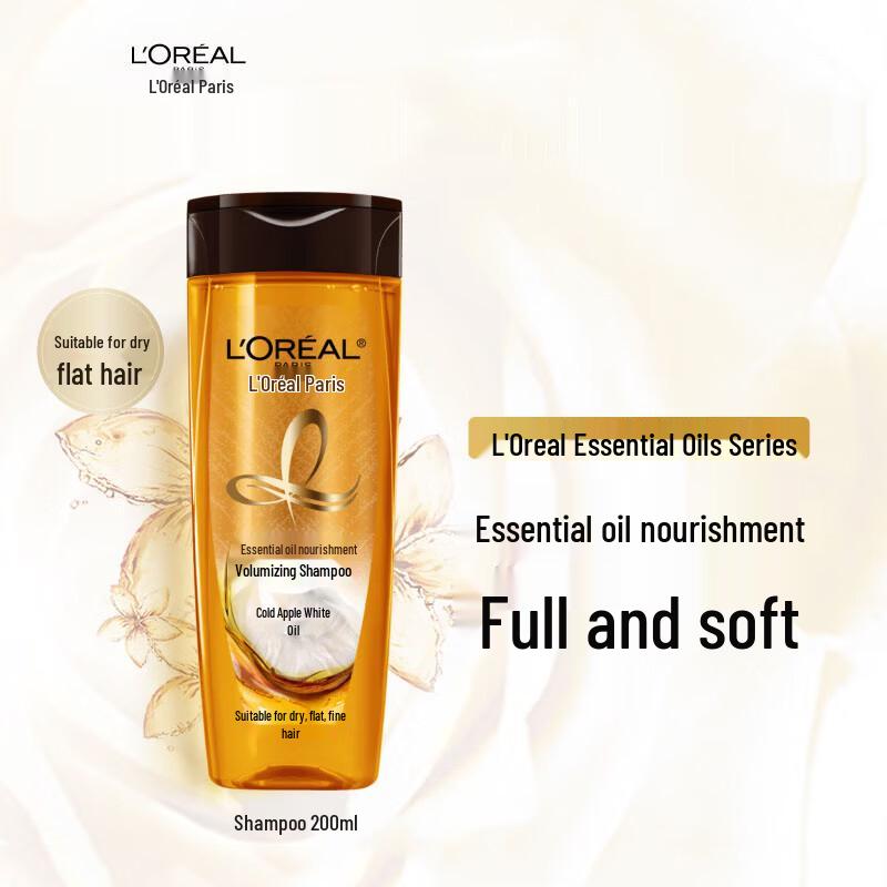 L'Oreal Шампунь Питание и Объем с Маслами 2x200мл