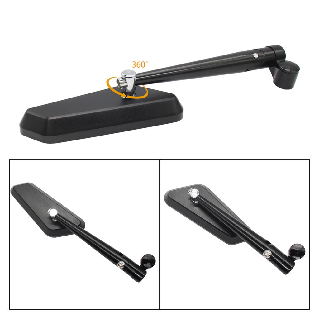 Аксессуары для руля мотоцикла: Зеркала заднего вида для тяжелой промышленности универсальные 1 пара