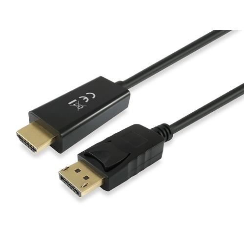 Câble vidéo - EQUIP - 119392 - 5 m - DisplayPort - HDMI - Noir