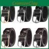 Pu Leather Men Belt With Alloy Pin Closure For Business And Leisure Activities
