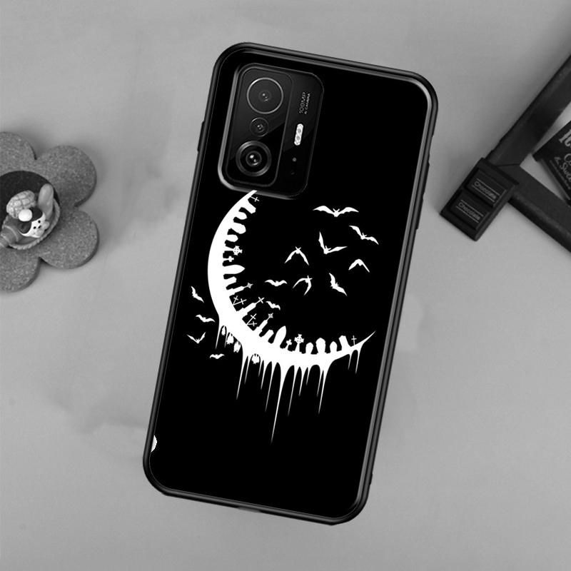 Готический Чехол с Летучей Мышью Вампира для Xiaomi 13 14 Ultra 11T 12T 13T 14T Pro POCO X7 Pro X3 X5 X6 F3 F5 F6 M6 Pro