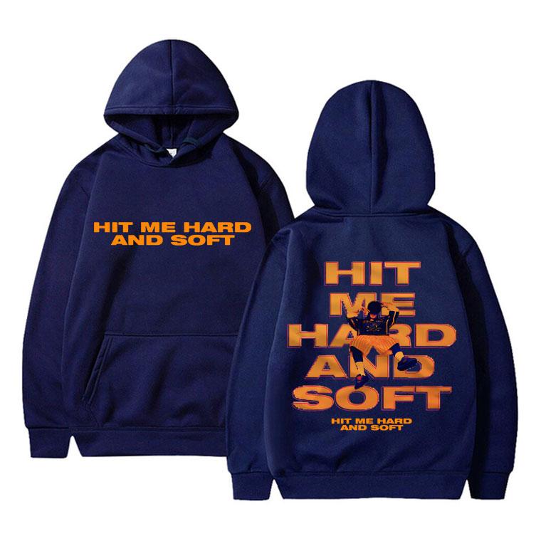 Hit Me Hard and Soft Tour 2024 Double Sided Print Hoodie Men Women Hip Hop Fashion Pullover Men's Casual Oversized Streetwear