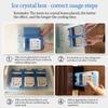 Blue Ice Crystal Box PE Refrigerated Shipping Cooling Box New Ice Box  Food