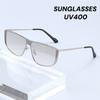 Luxury Men's Sunglasses Outdoor UV400 Vintage Square Frame Sun Glasses Unisex Personality Fashion Riding Car Driving Goggles