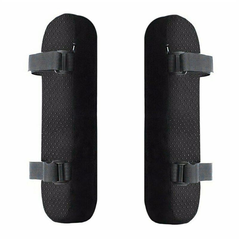 2x подлокотник из пены с эффектом памяти, подушка для стула, мягкие подушечки для рук, поддержка локтевого подлокотника, чехол