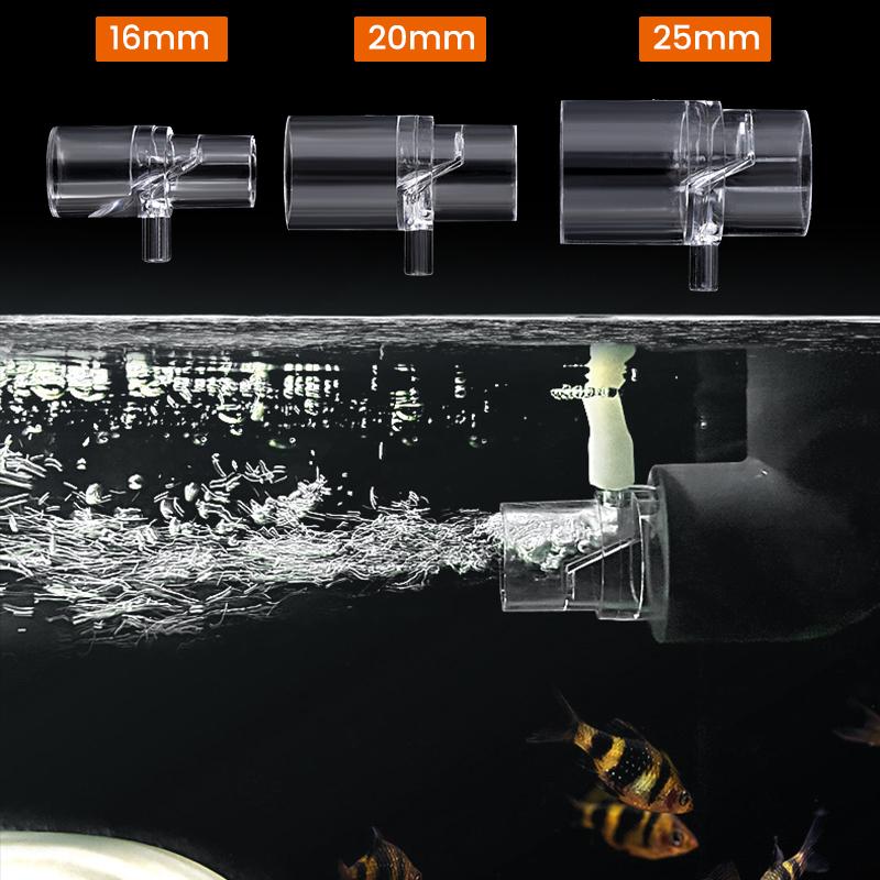 Acrylic Clear Aquarium Fish Tank Water Pump Filter Water Outlet Nozzle Increasing Oxygen Air Aquarium Accessories Fish Tank Tool