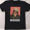 Футболка The Notorious B.I.G., Ретро футболка для фанатов рэпа Biggie, Мемориальная футболка Короля рэпа