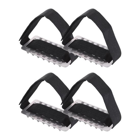 2/4/6 шт. Ледоступы для обуви Кошки с 26 стальными шипами Регулируемая ручка Зимняя ходьба Лед Снег Тяговые накладки Нескользящие Шипы для обуви Ботинок Захваты