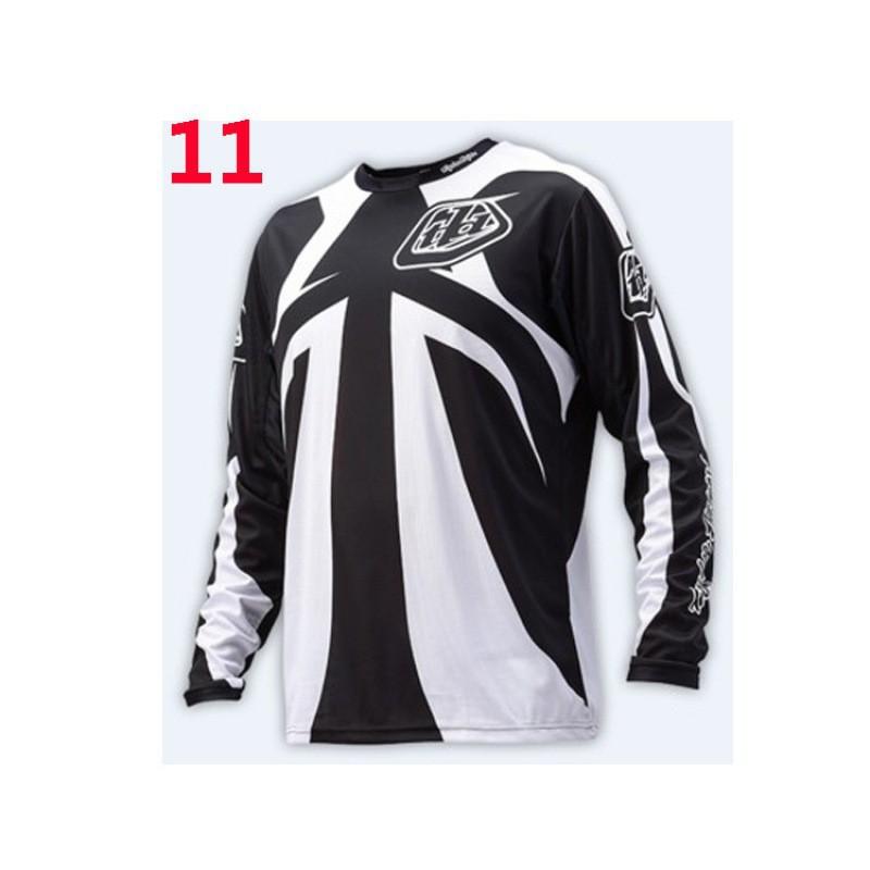 Mens Quick-Dry Cycling T-Shirt Mountain Bike Off-Road Motocross Riding Sportswear