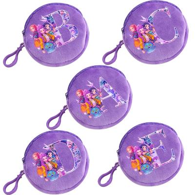 K-pop Охотницы на демонов Девочки Кошелек для монет Детский Милый Принт с мультяшными буквами Большая вместимость Косметичка Портативная Сумка Детские подарки