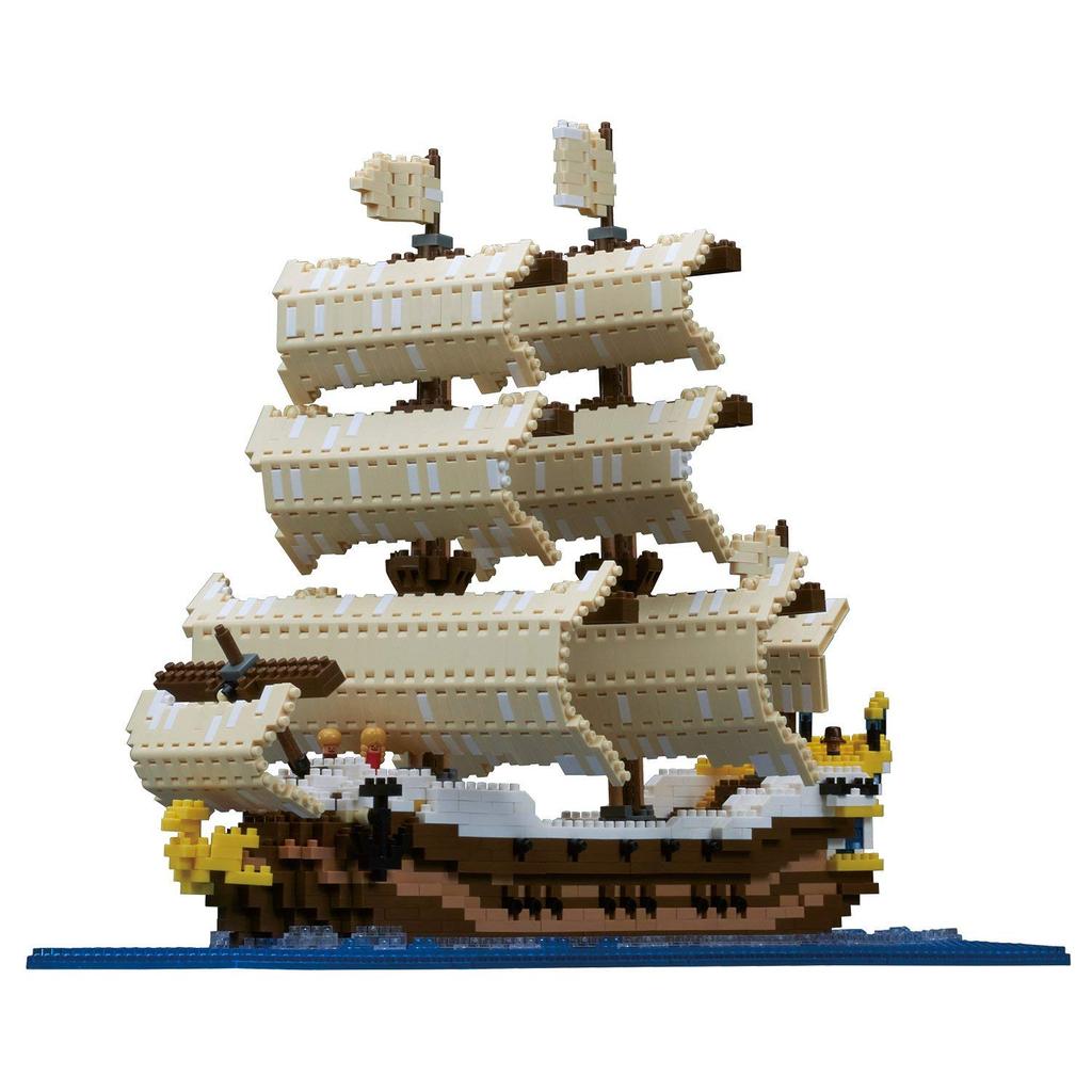 Kawada Nanoblock Парусник 2500 деталей NB-030