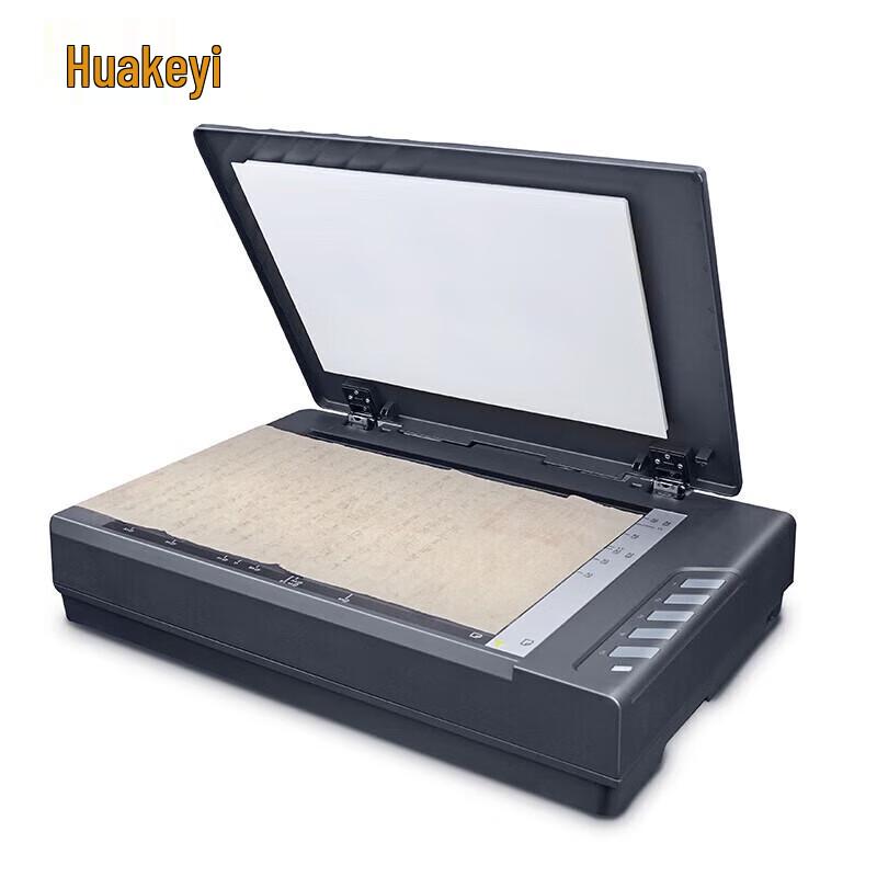 Huakeyi A380Plus A3 Flatbed Archive Scanner CN plug (adapter included)