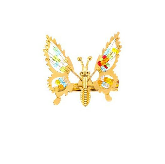 Шпилька-бабочка: Женский зажим для головного убора для укладки без повреждения волос