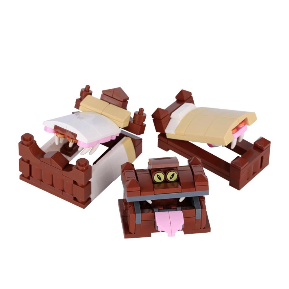 Средневековая хижина ведьмы Строительные блоки MOC Режим Бутылка с волшебным зельем Кухня ведьмы Стол для картографии Игрушки Кирпич Подарок