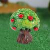 Mini Fairy Garden Tree Micro Landscape Resin DIY Accessories Decoration for Dollhouse