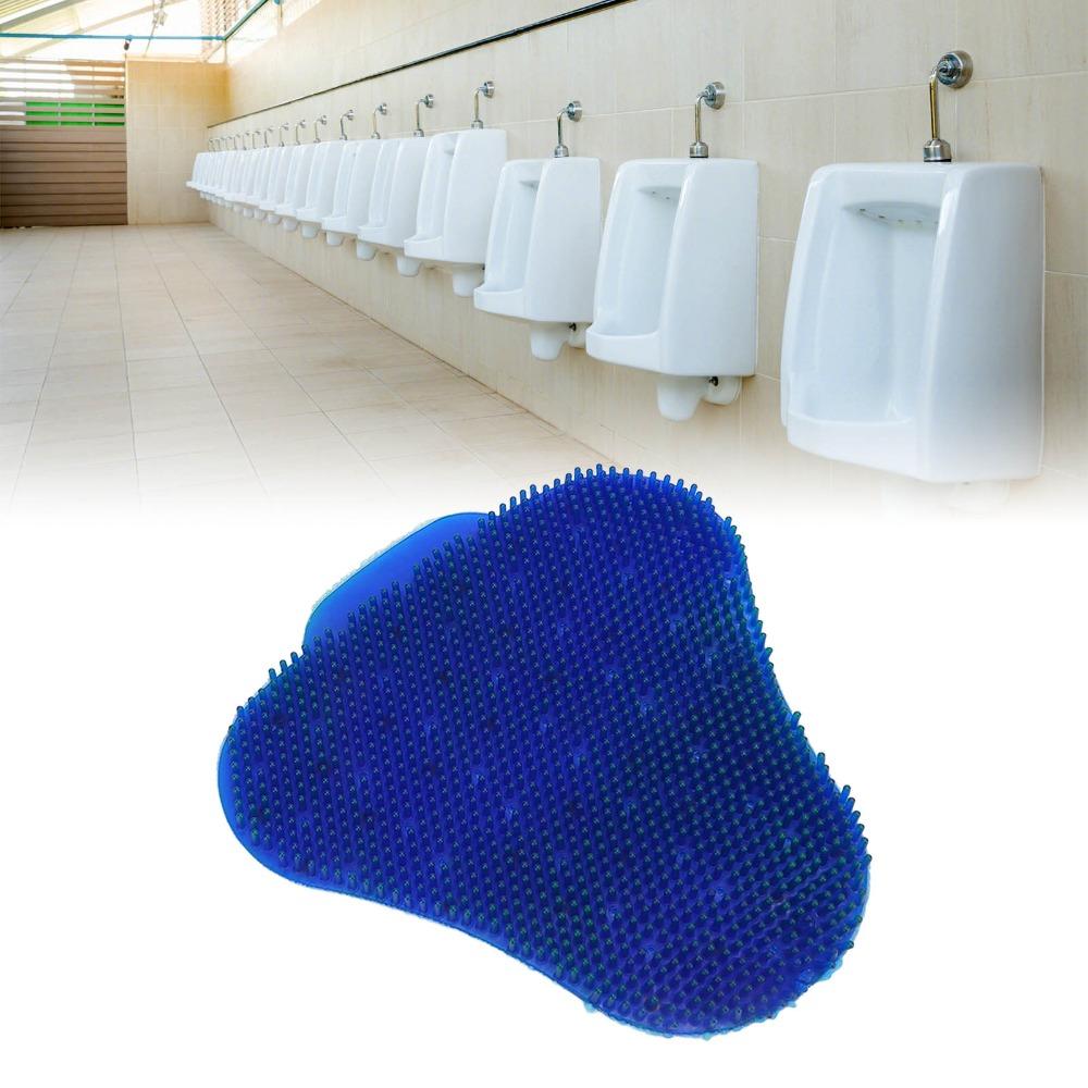 Easy Use Blue Urinal Screen Anti-splash Triangle Splash Guard Anti-clog Deodorizing Urinal Filter Public Restroom