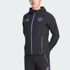 Adidas Aeroready Manchester United Tiro 25 Competition Vis Tech Дорожная Влагоотводящая Облегающая Куртка на Молнии с Длинным Рукавом Мужские куртки JV5351