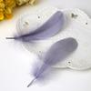 50Pcs Color Full Soft Big Floating Feather Goose Feather Diy Color Feather Headdress Craft Decorative Material